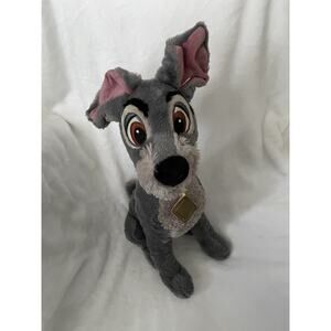 Disney Tramp Plush Stuffed Animal Lady and the Tramp Dog Animated Movie Classic